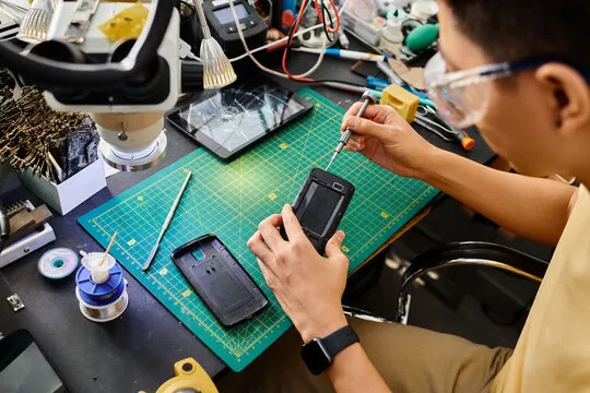 Curso para conserto de smartphone